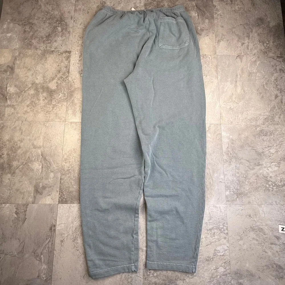 Vintage light blue American apparel heavyweight cotton joggers size xl